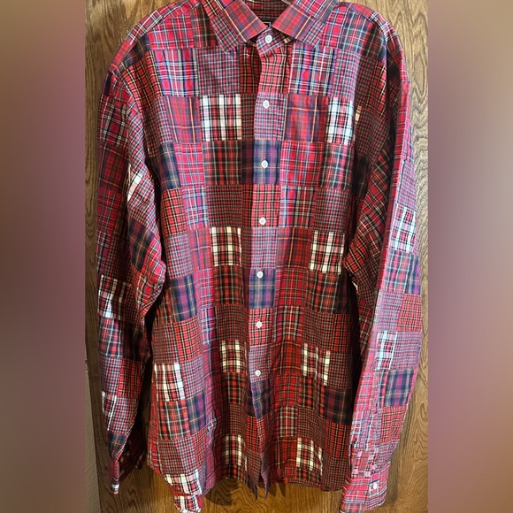 Polo Ralph Lauren Other - Collector’s Piece | Polo Patchwork Heavyweight Shirt – 18/XXL